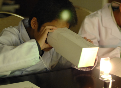 アルファ理科実験教室〜光の性質