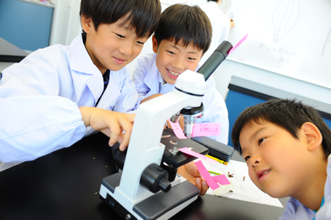 顕微鏡の各部の名称|アルファ実験教室